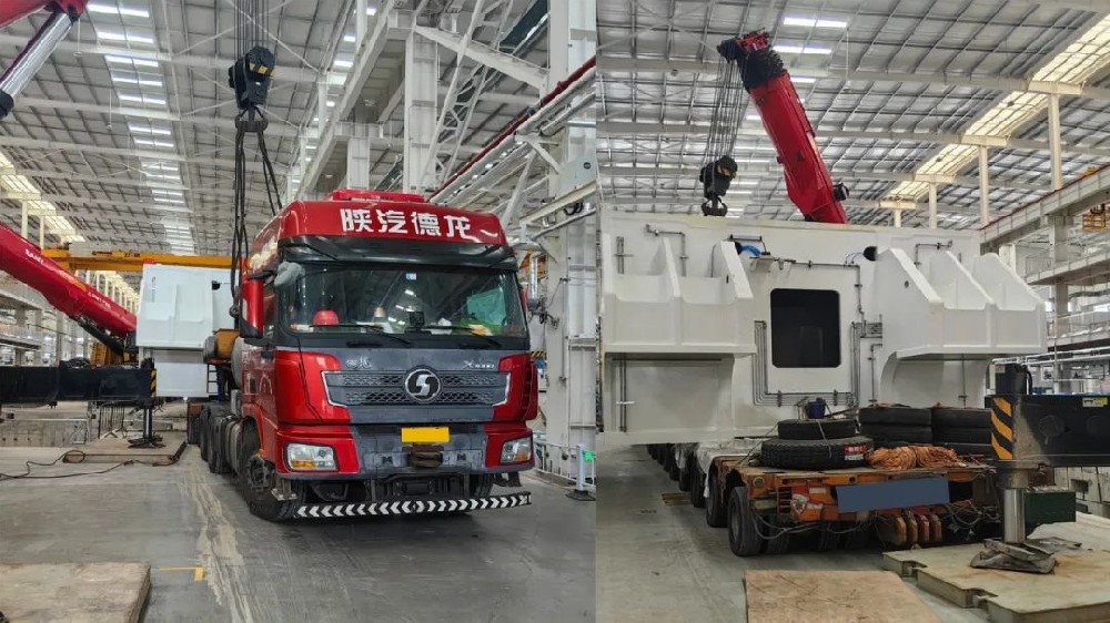 中際國邦大件：克服寒潮風雪，確保壓力機設(shè)備順利發(fā)運，彰顯企業(yè)擔當！